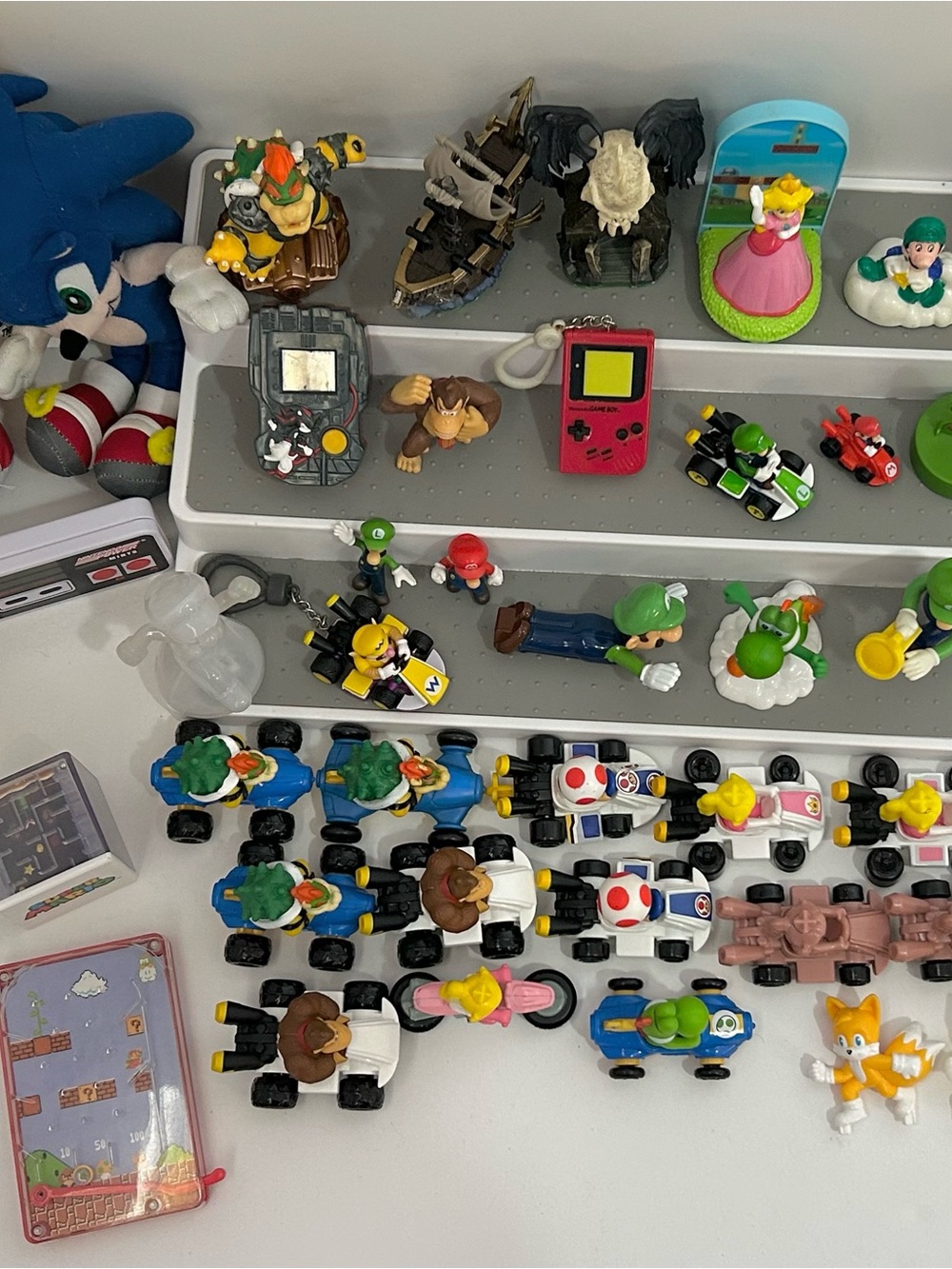 Nintendo Super Mario & Sonic the Hedgehog Toys & Plush Lot - Picture 6 of 8